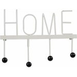 Percha Home Blanco Metal Decoración 40 X 7 X 30 Cm