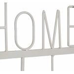 Percha Home Blanco Metal Decoración 40 X 7 X 30 Cm