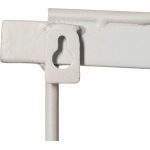 Percha Home Blanco Metal Decoración 40 X 7 X 30 Cm