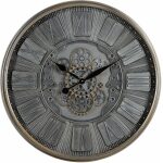 Reloj Acero Metal Decoración 69,50 X 9 X 69,50 Cm