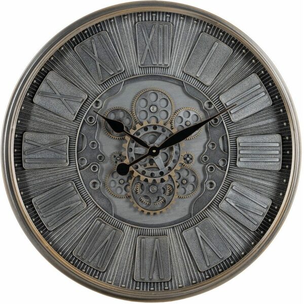 Reloj Acero Metal Decoración 69,50 X 9 X 69,50 Cm