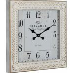 Reloj Blanco Rozado Metal-Cristal 60 X 60 X 6,50 Cm