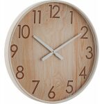 Reloj Natural Madera Decoración 60 X 60 X 5,50 Cm