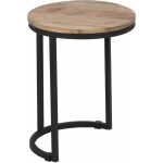 S/2 Mesa Auxiliar Natural-Negro 40,50 X 40,50 X 51 Cm