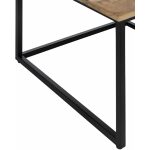 S/2 Mesa Centro Natural Madera-Metal 60 X 60 X 42 Cm