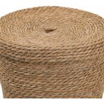 S/3 Cajas Natural Fibra Natural 28 X 28 X 36 Cm