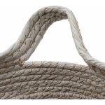 S/3 Cestos Gris-Natural Fibra Natural 48 X 48 X 42 Cm