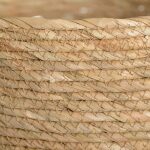 S/3 Cestos Natural Fibra Natural 38 X 38 X 33 Cm