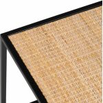 S/3 Mesa Centro Natural-Negro 97,50 X 34 X 35 Cm