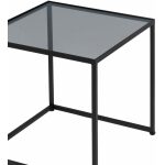 S/3 Mesa Centro Natural-Negro 97,50 X 34 X 35 Cm