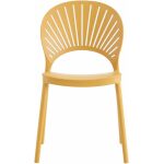 Silla abanico apilable polipropileno amarillo 1 jpg