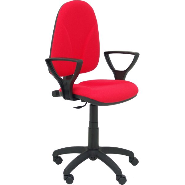 Silla Algarra CP bali rojo brazos fijos