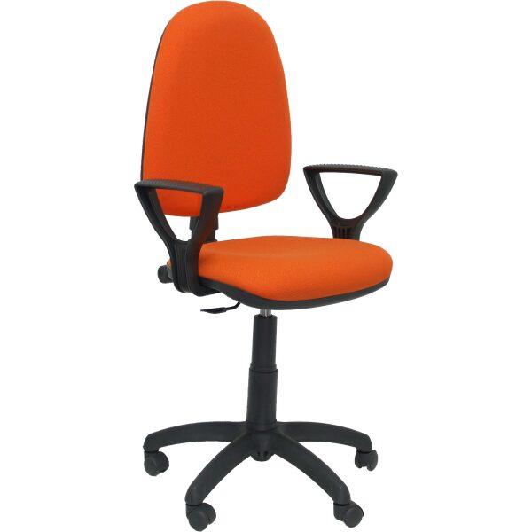 Silla Ayna bali naranja oscuro con brazos