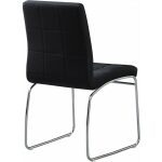 Silla berta cromada similpiel negra 2 jpg