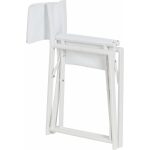 Silla Director Blanco Aluminio-Textileno 56 X 53 X 84 Cm