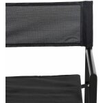 Silla Director Negro Aluminio-Textileno 56 X 53 X 84 Cm