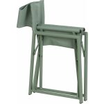 Silla Director Verde Aluminio-Textileno 56 X 53 X 84 Cm