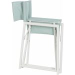 Silla Director Verde-Blanco 56 X 53 X 84 Cm