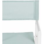 Silla Director Verde-Blanco 56 X 53 X 84 Cm