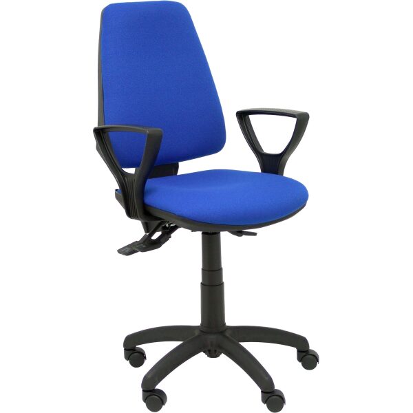 Silla Elche S bali color azul brazos fijos