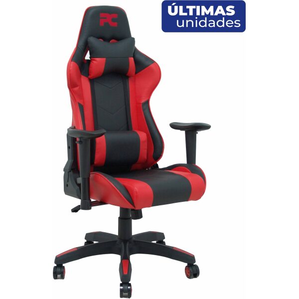 Silla gaming Atalaya similpiel negro y rojo