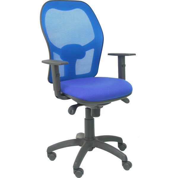 Silla Jorquera malla azul asiento bali azul