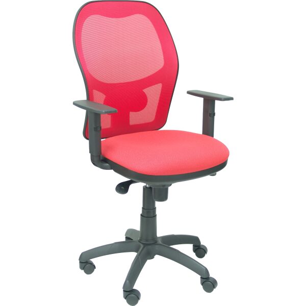 Silla Jorquera malla rojo asiento bali rojo