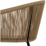 Silla Natural Pe-Acero Salón 55 X 54 X 79 Cm