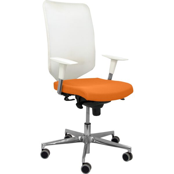 Silla Ossa blanca bali naranja