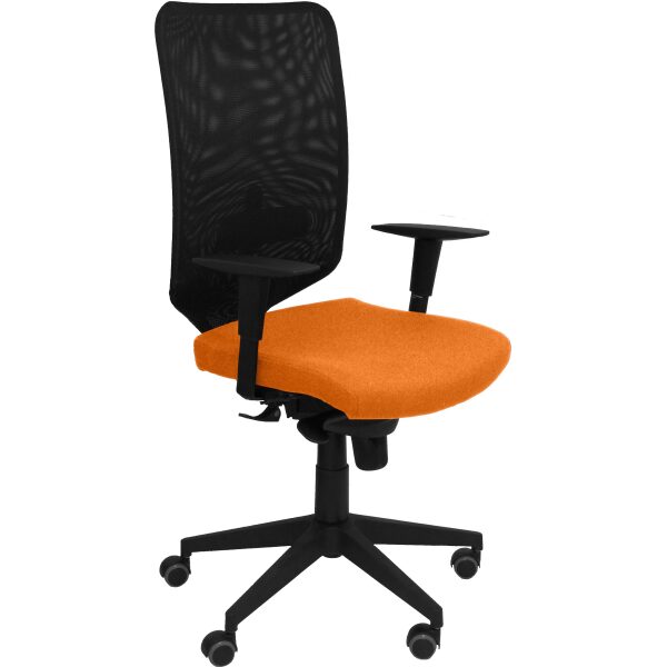 Silla Ossa negra bali naranja