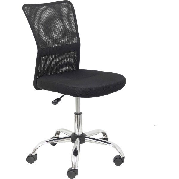 Silla Pardal respaldo malla negro asiento