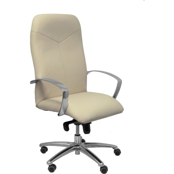 Sillón Caudete similpiel crema