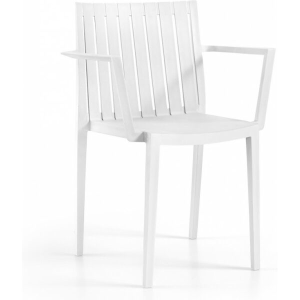 Sillon chopin apilable polipropileno blanco jpg