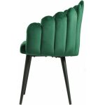 Sillon devin metal tapizado velvet verde oscuro 2 jpg