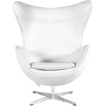 Sillon eg te fibra de vidrio basculante tapizado similpiel blanca 1 jpg