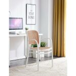 Sillon funchal apilable polipropileno blanco y beige 4 jpg