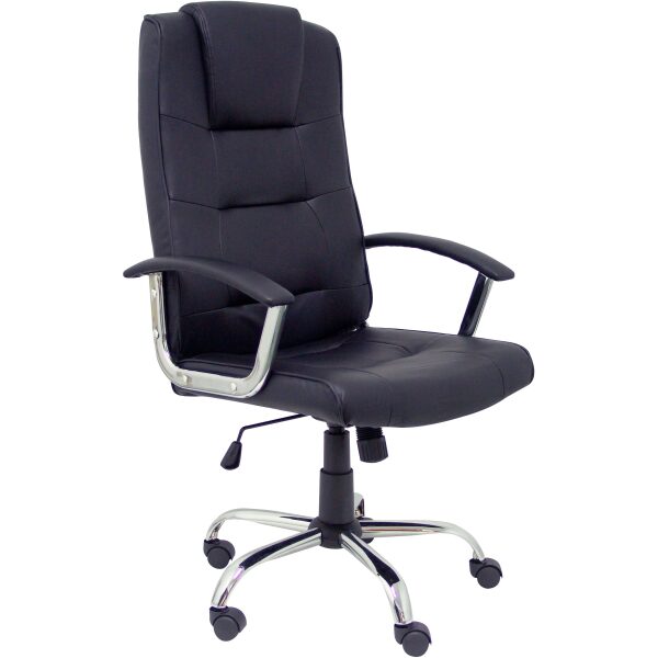 Sillón Guadalimar similpiel negro