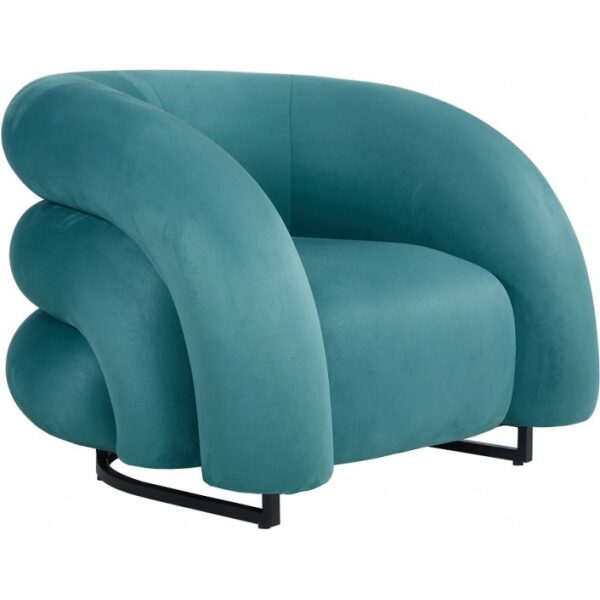 Sillon karlovy tapizado velvet turquesa jpg