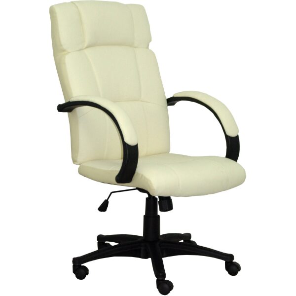 Sillón Munera similpiel crema