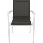 Sillon neptuno apilable polipropileno blanco batyline antracita 1 jpg