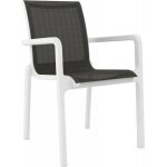 Sillon neptuno apilable polipropileno blanco batyline antracita jpg