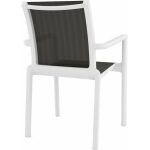 Sillon neptuno apilable polipropileno blanco batyline antracita 2 jpg