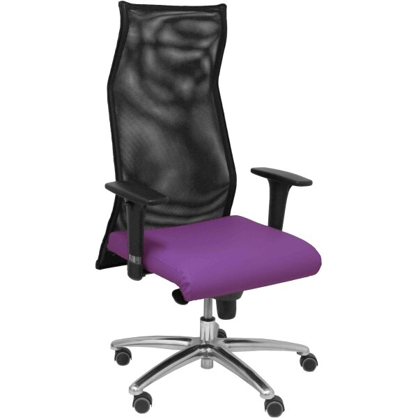 Sillon Sahuco similpiel morado