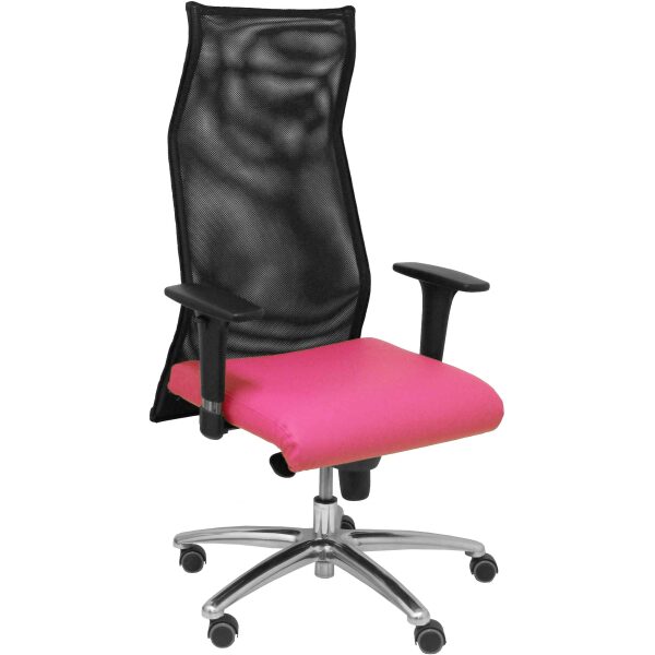 Sillon Sahuco similpiel rosa