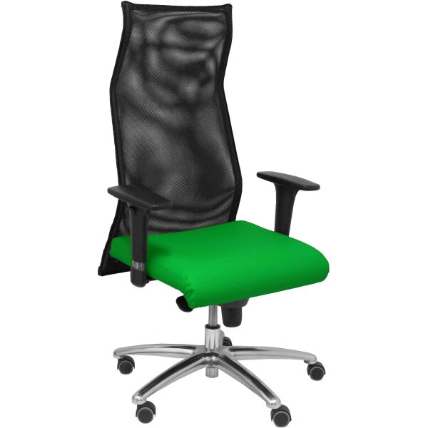 Sillon Sahuco similpiel verde