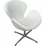 Sillon sw tapizado en similpiel blanca jpg