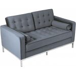 Sofa arles 2 plazas tejido velvet gris 3 jpg