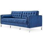 Sofa arles 3 plazas tejido velvet azul 1 jpg