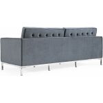 Sofa arles 3 plazas tejido velvet gris 2 jpg