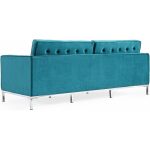 Sofa arles 3 plazas tejido velvet turquesa 2 jpg